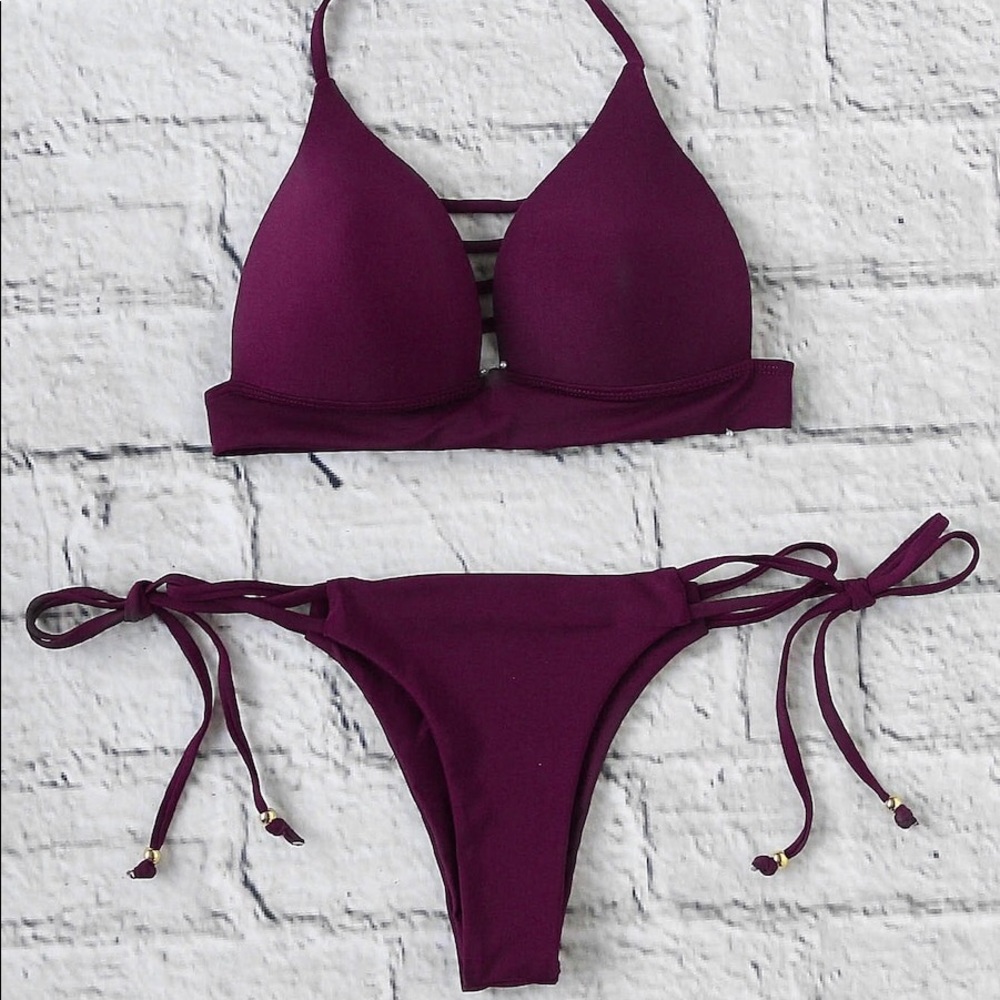 Burgundy Bikini